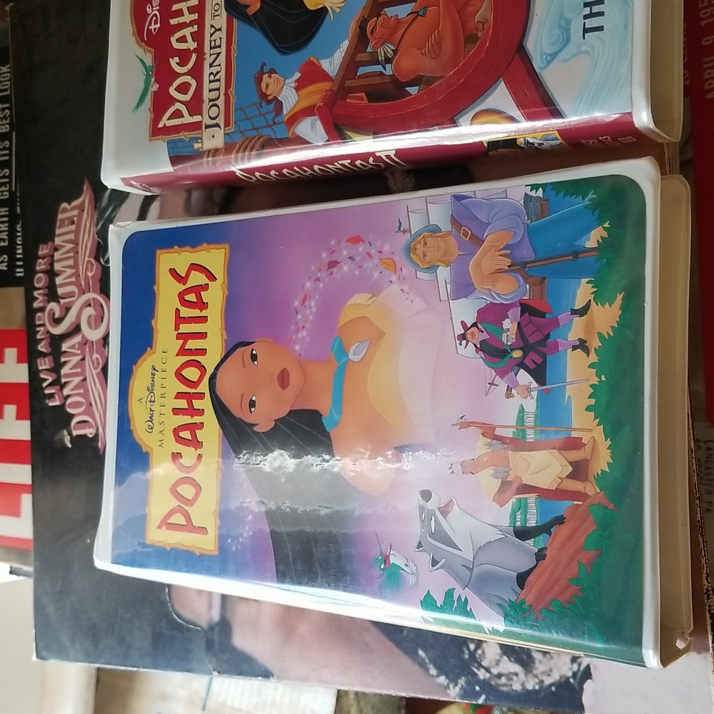 Disney Original Vintage Rare VHS Tapes Only One Owner Since Released Part 31